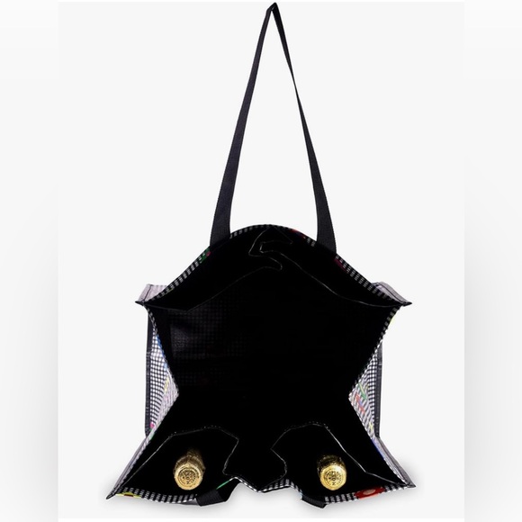 KATE SPADE REUSABLE SHOPPING BAG LARGE COLLAPSIBLE TOTE - Picture 3 of 7